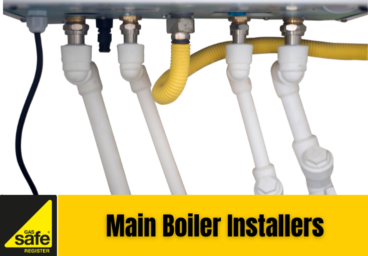 Main boiler installation Salford